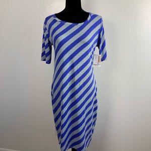Lularoe Julia Striped Dress